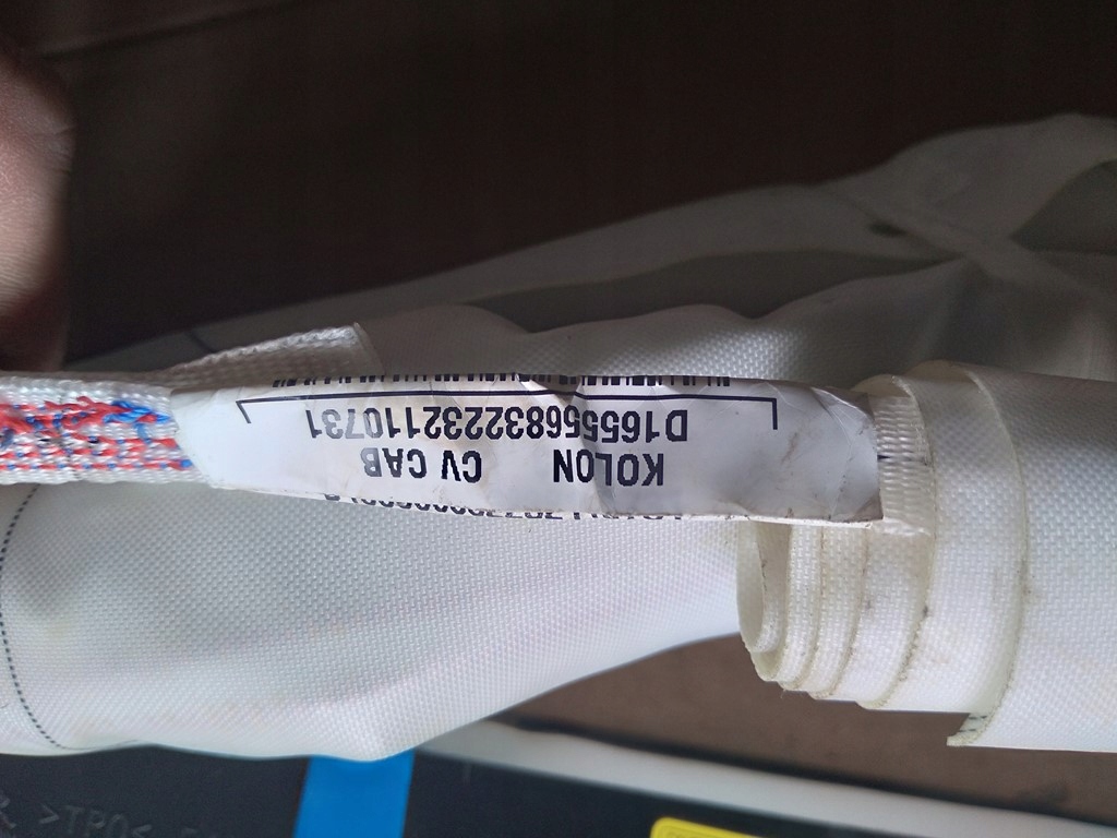 фото №7, Kia ev6 ev-6 шторка безопасности воздушная air bag левая 80410-cv000 правая 80420-cv000