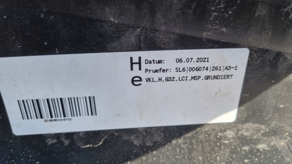 фото №13, Бампер bmw g32 6gt lift lci 20-22 задняя m-pakiet