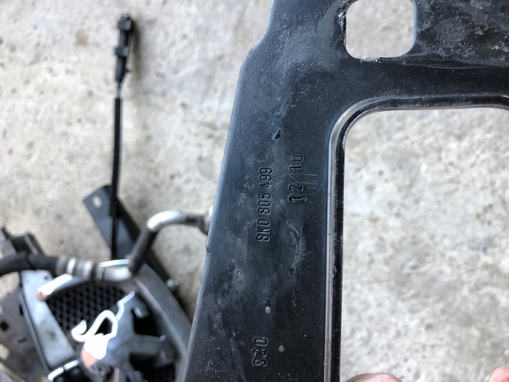 фото №6, Плита напрямна audi a4 b8 8k0805499 8k0805500