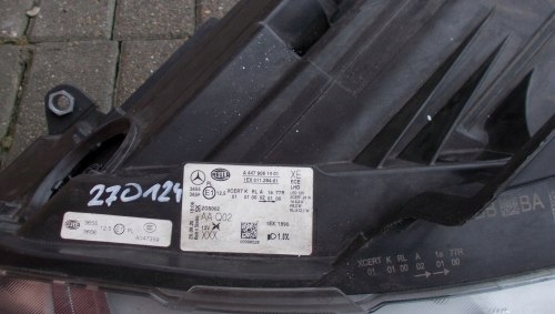 фото №13, Mercedes v klasa w447 фара левый full led ils a4479061401