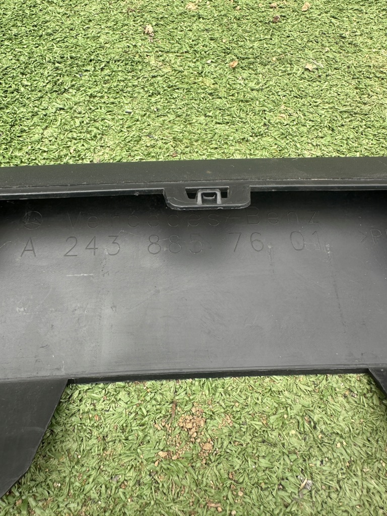 фото №8, Mercedes eqb eqa 243 20- накладка спойлер молдинг dół бампер перед передний