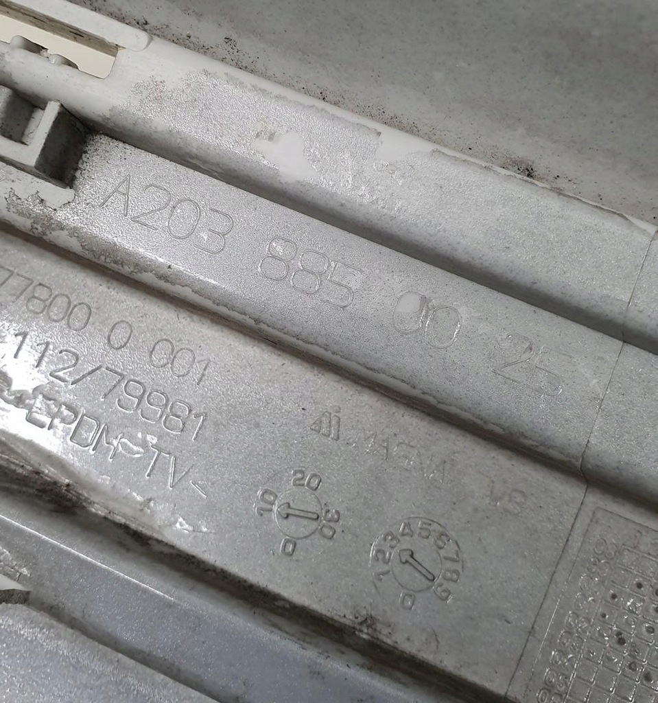 фото №12, Бампер передній перед mercedes w203 a2038850025