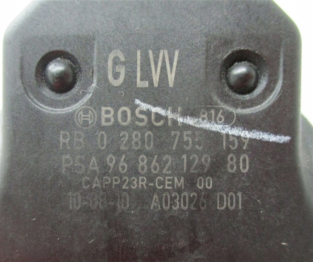 фото №6, Потенциометр педаль газа citroen c5 iii 9686212980