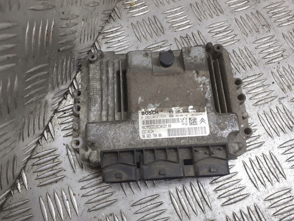 фото №1, Блок управления двигателя peugeot 206+ 1.4 hdi