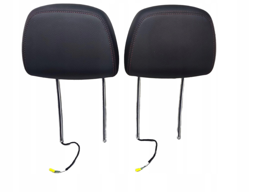 фото №7, Mercedes c klasa w204 lift подголовник сиденье перед czerwona nić