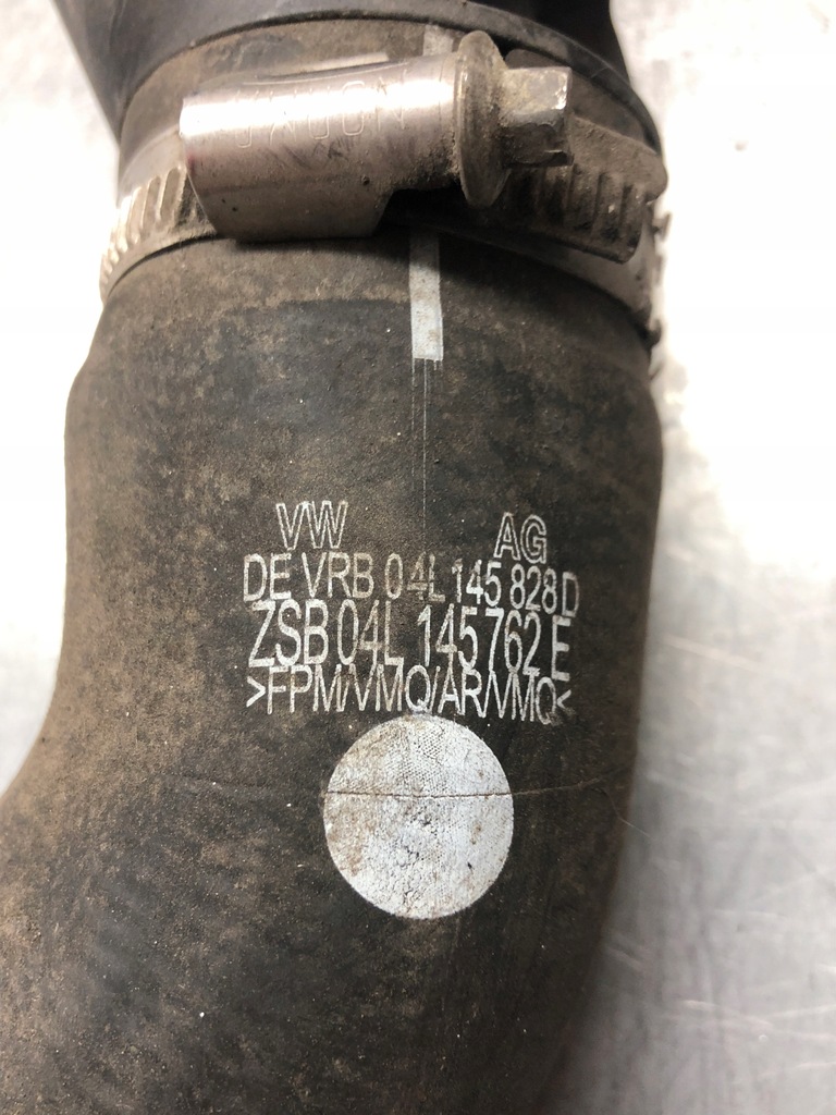 фото №6, A3 8v 1.6 tdi wąż інтеркулер 04l131111t 04l145770h 04l145762e