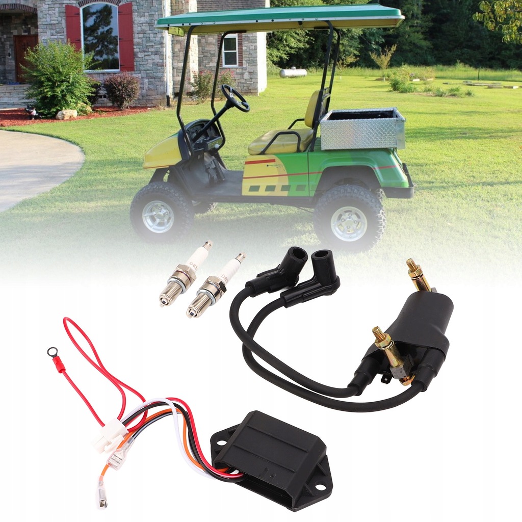 фото №7, Набір свічка запалювання cdi club car котушка з