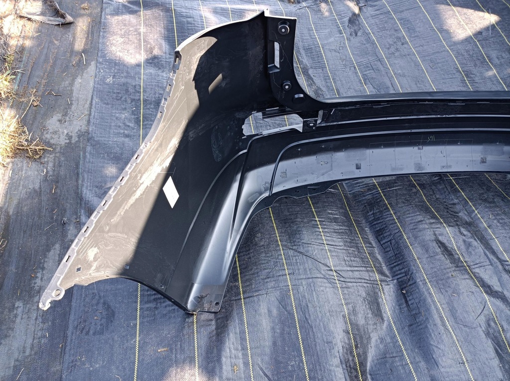 фото №12, Mitsubishi outlander iii 12-15 бампер задня задній na wpinane накладки