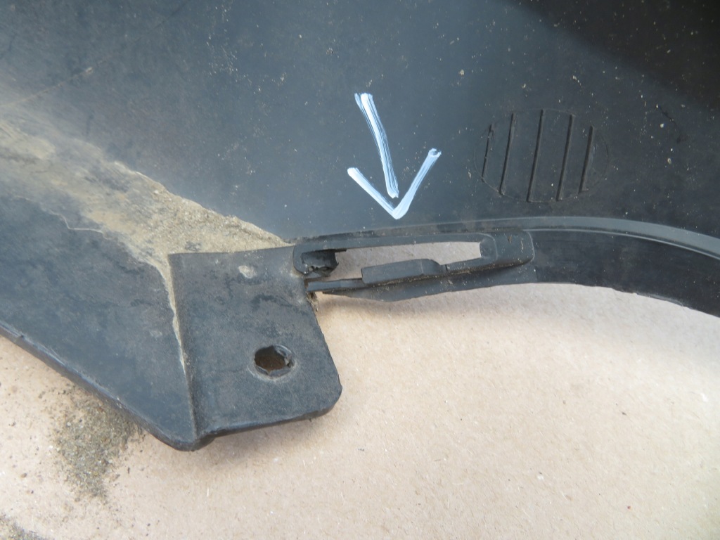 Кронштейн  накладка бампера перед нижняя ford fuma mk2 19- l1tb-17f775-a с Разборки