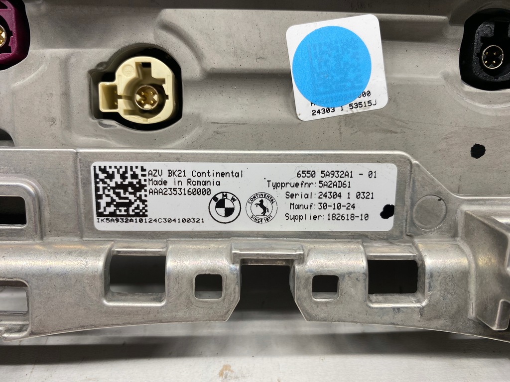 фото №7, Дисплей приладова панель лічильник led прилади екран дисплей монітор bmw x3 g45 g48