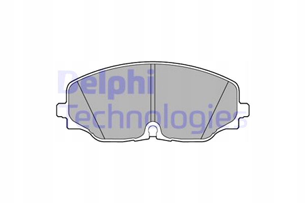 фото №2, Гальмівні колодки гальмівні vw atlas 2.0 3.6 16 delphi