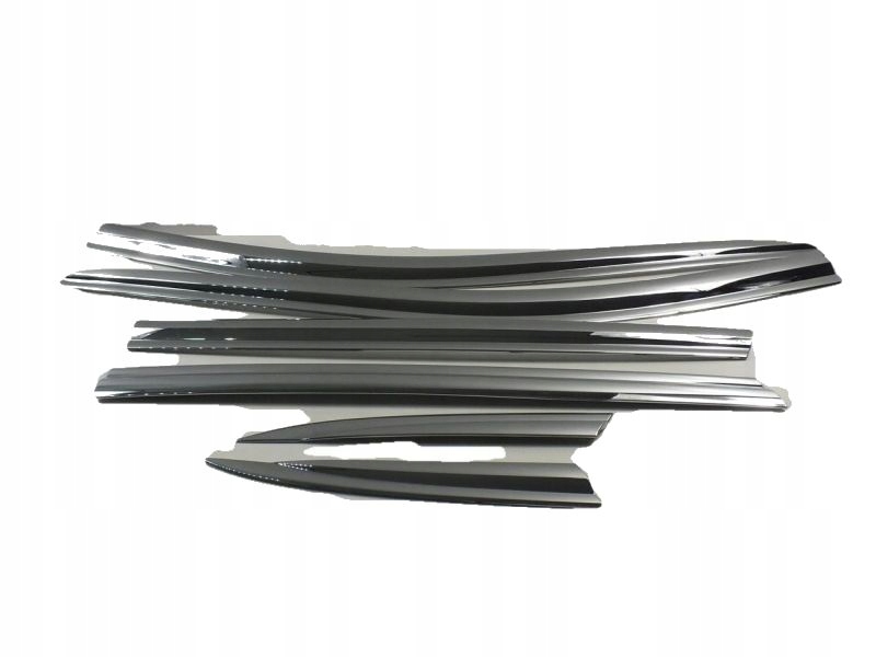 фото №1, Koleos ii молдинг декоративная наружная ветровики хром