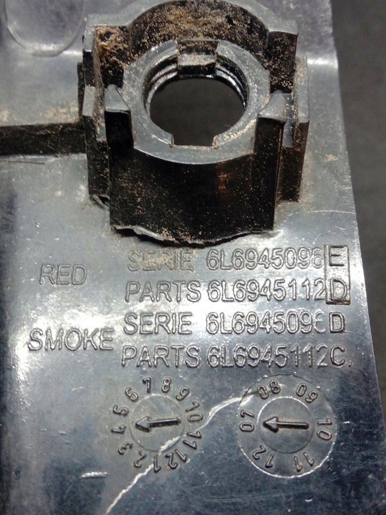 фото №15, Лампы задние набор seat ibiza iii цвет smoke