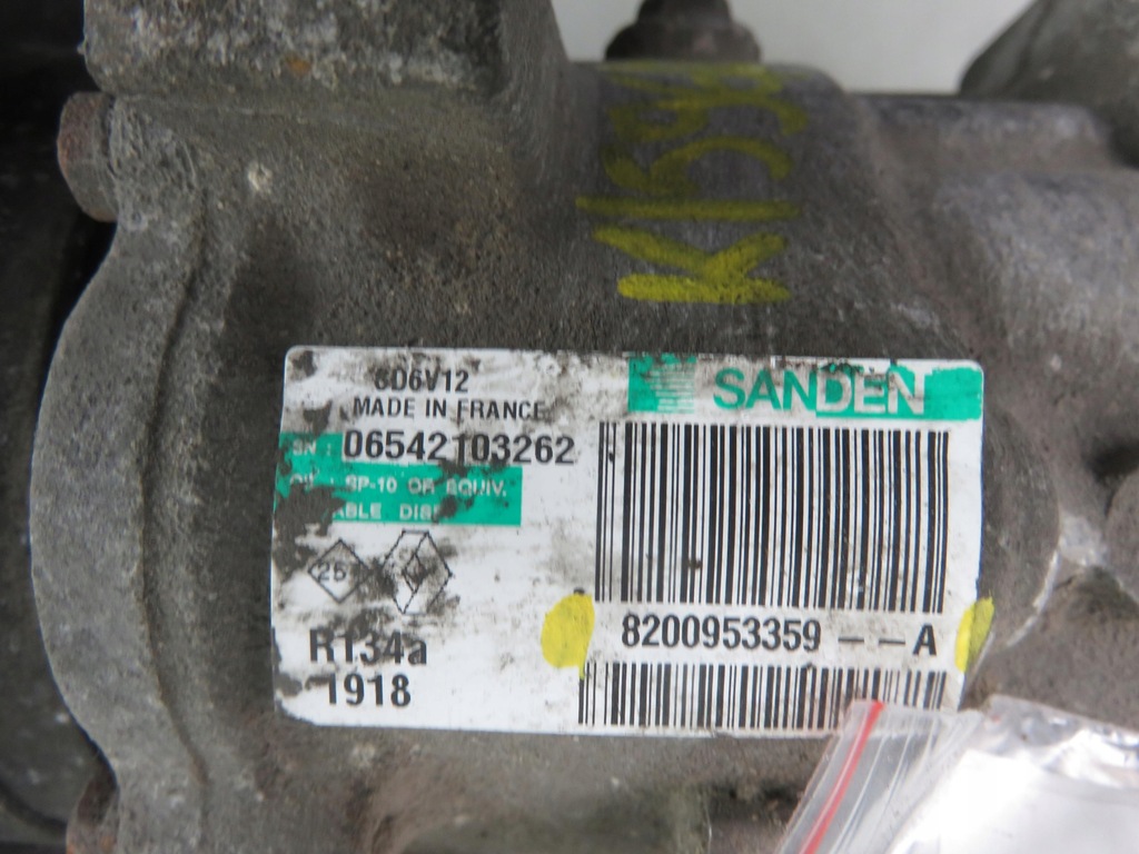 фото №7, Компресор кондиціонера renault clio iii 1.5 dci 8200953359a