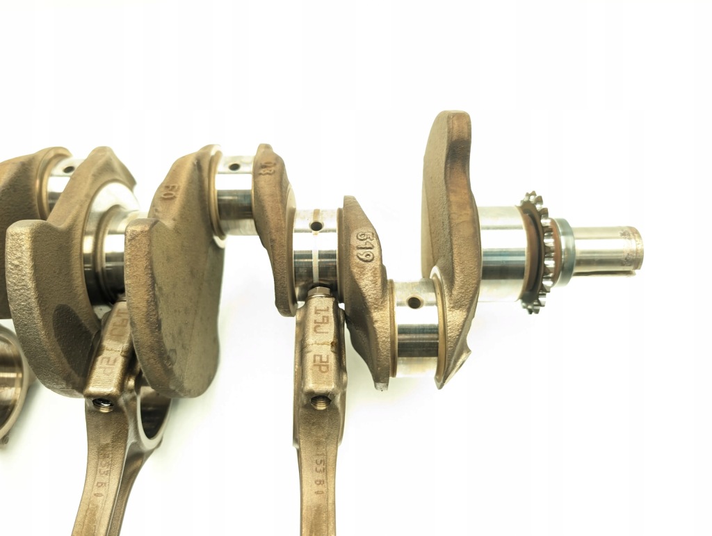 Renault megane wał колінчастий 1.6 16v бензин 81kw 110 hp k4m858 2010 4/5dr Київ