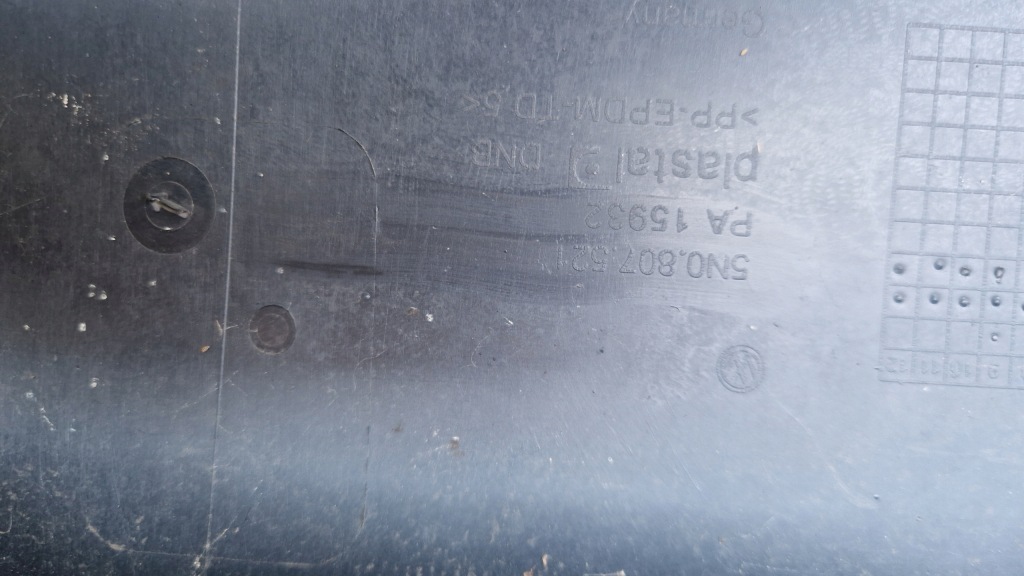 фото №10, Vw tiguan 1 i бампер задній задня 5n0807521