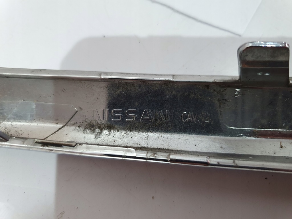 фото №5, Молдинг хром решётка радиатора nissan tiida