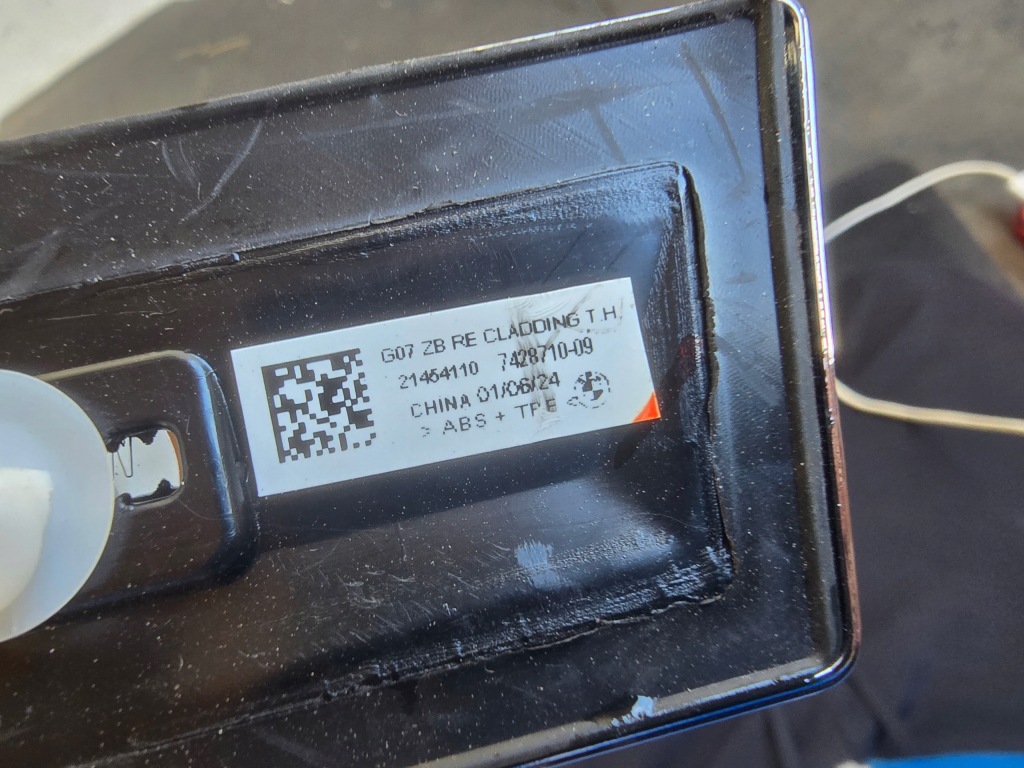 фото №8, Молдинг дверь правый задняя хром bmw x7 g07 7428710