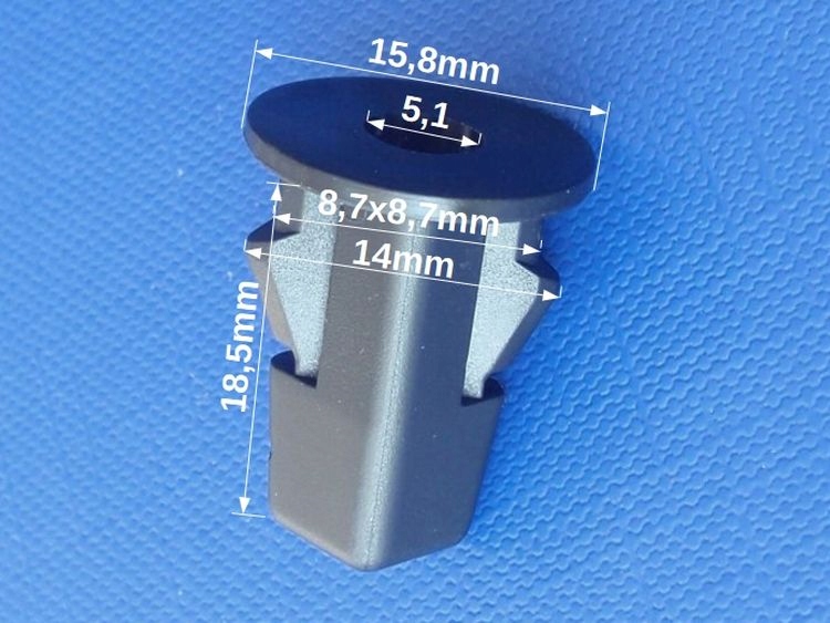 10x toyota corolla кліпса колодка бампера бризковик Ціна