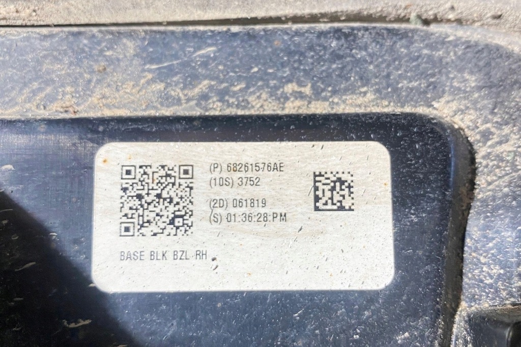 фото №9, Лампа правая задняя dodge ram 1500 pick-up dj, ds 68261576ae 3.6l бензиновый