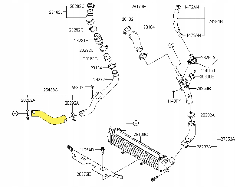 фото №2, Wąż turbo труба шланг kia ceed iii hyundai i30
