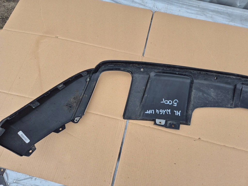 фото №16, Mercedes ml w164 05- диффузор задний хром a1648856825