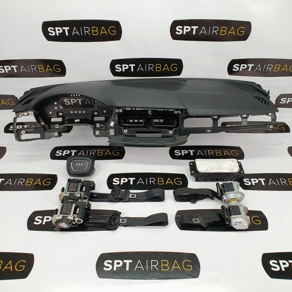 фото №1, A4 b9 приборная панель консоль подушки безопасности ремни подушка безопасности