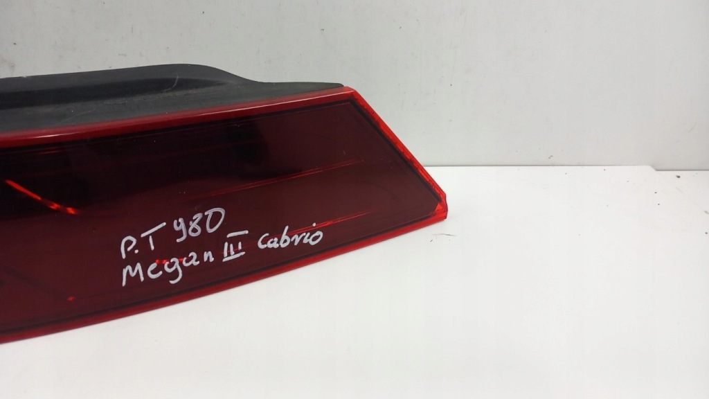 фото №3, Renault megane iii cabrio лампа задня права