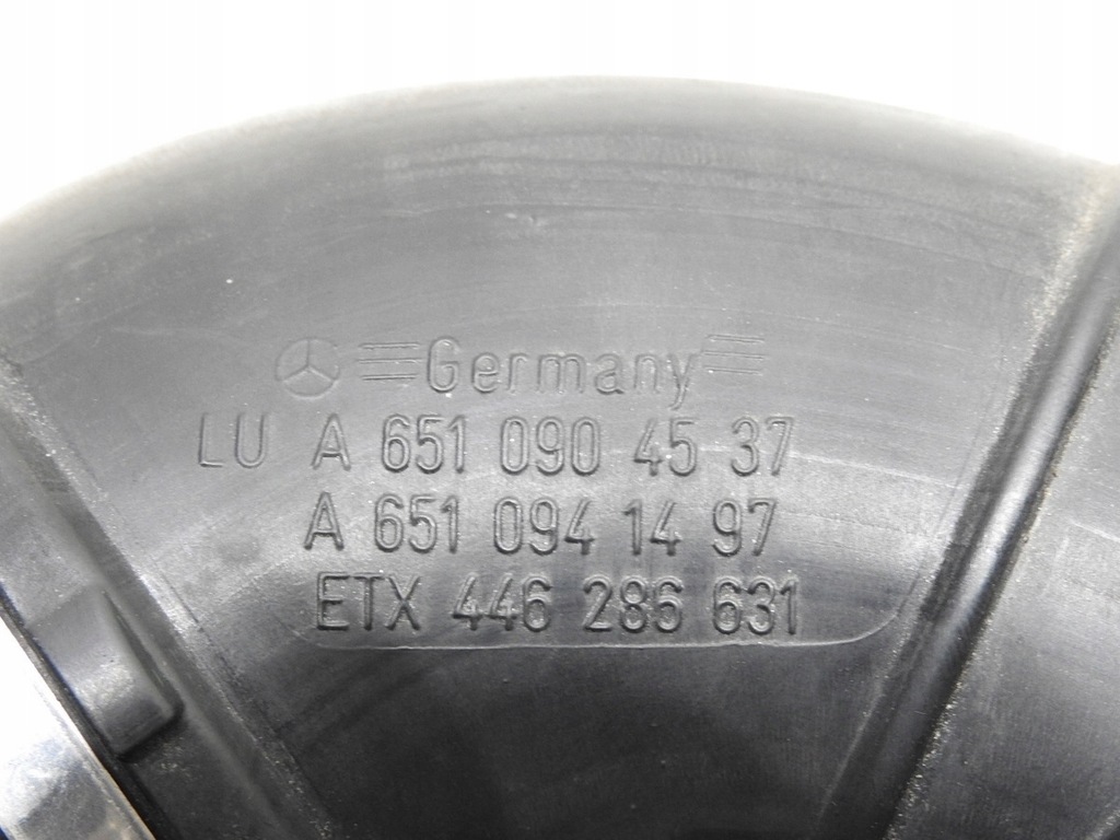 фото №10, Wąż труба повітрозабірник повітря mercedes w212 2.2 cdi