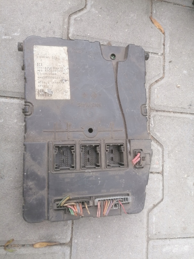 фото №1, Модуль bsi 8200306435 renault scenic ii 1.9 dci