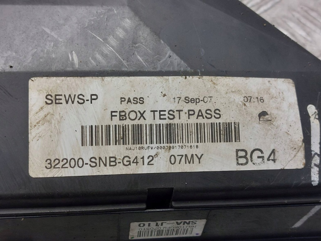 Набор стартовый замок зажигания honda civic viii sedan 1.8 16v 37820-rna-e11 Оригинал