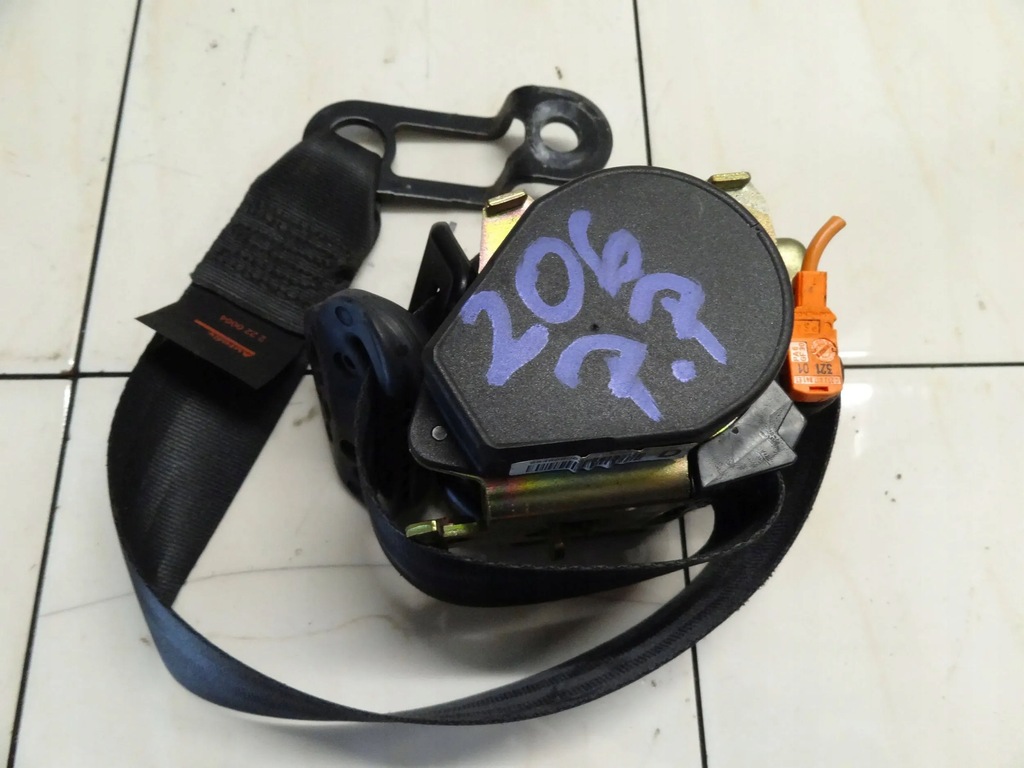 фото №1, Peugeot 206 2002 5d pas безопасности правый перед 96468606xx