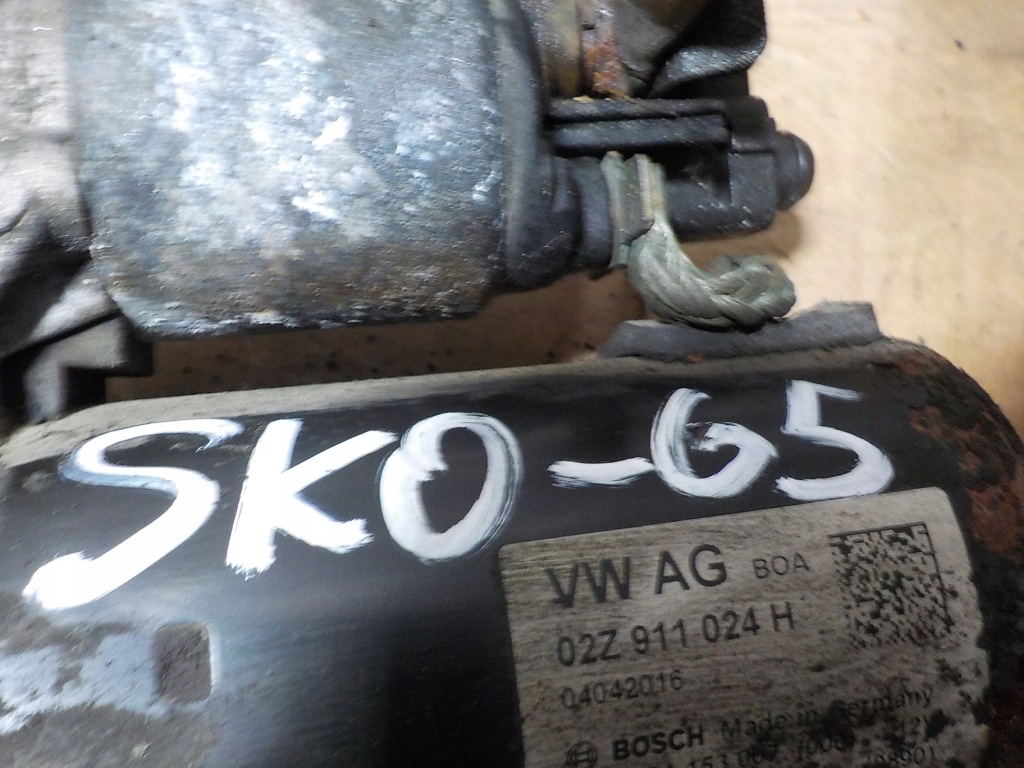 фото №4, Skoda rapid 1.6 tdi 2016r стартер 02z911024h