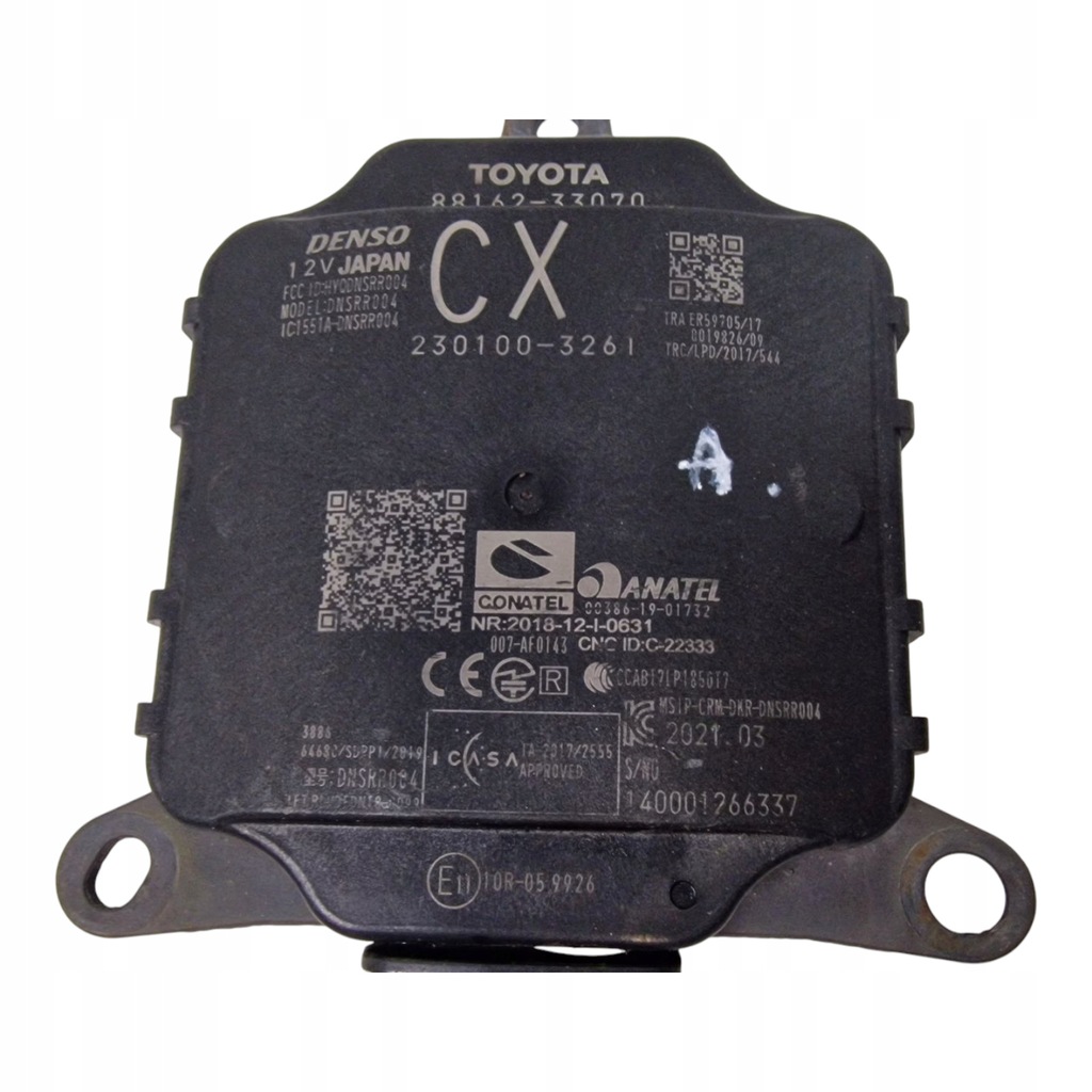 фото №1, Toyota camry 2021 радар мертвого pola 88162-33070 230100-3261