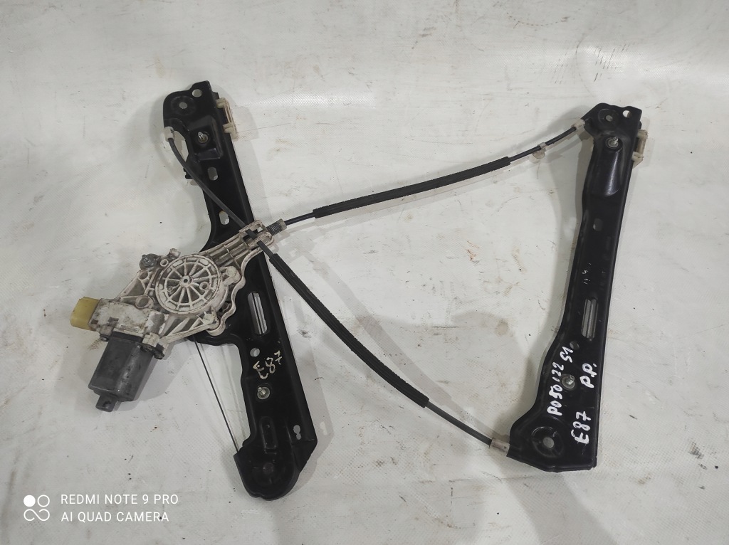 фото №1, Подъемник стекло правый перед bmw e87