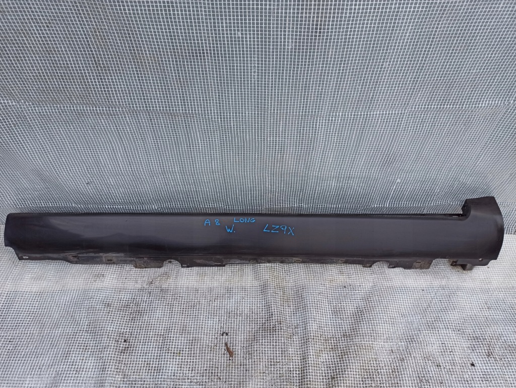 фото №1, Audi a8 d3 long накладка молдинг порог правая lz9x