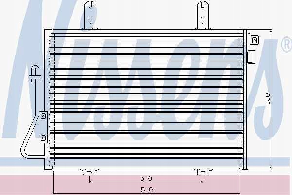 фото №3, Радиатор кондиционера renault kangoo, clio ii, ni