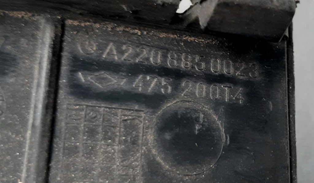 фото №10, Mercedes s-klasa w220 решітка бампера