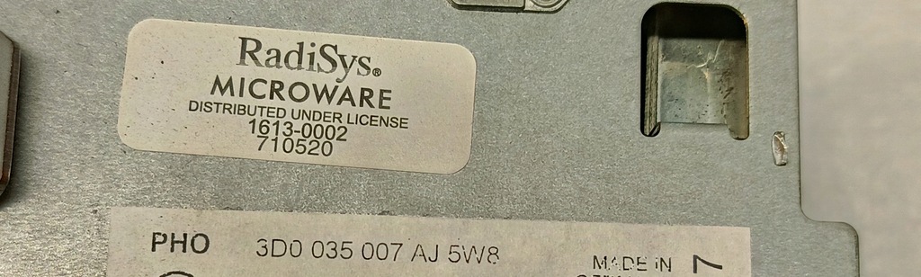 фото №8, Vw phaeton 3d0 радіо оригінал 3d0035007aj 5w8