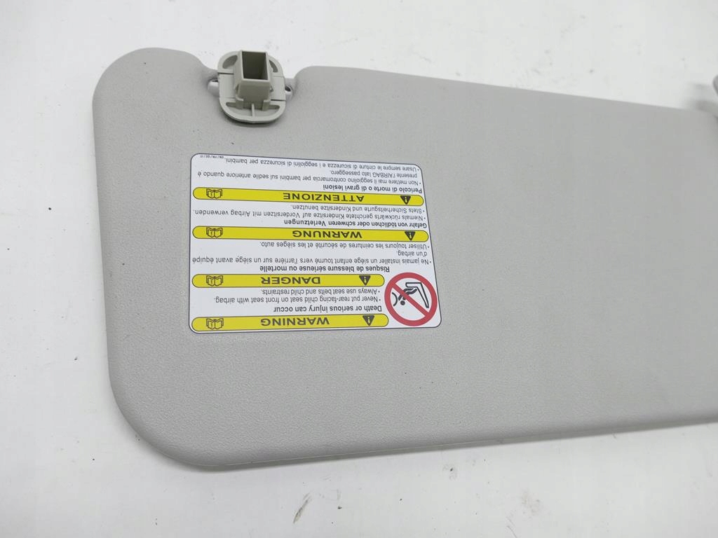 фото №2, Mazda 5 ii lift захист сонцезахисна ліва