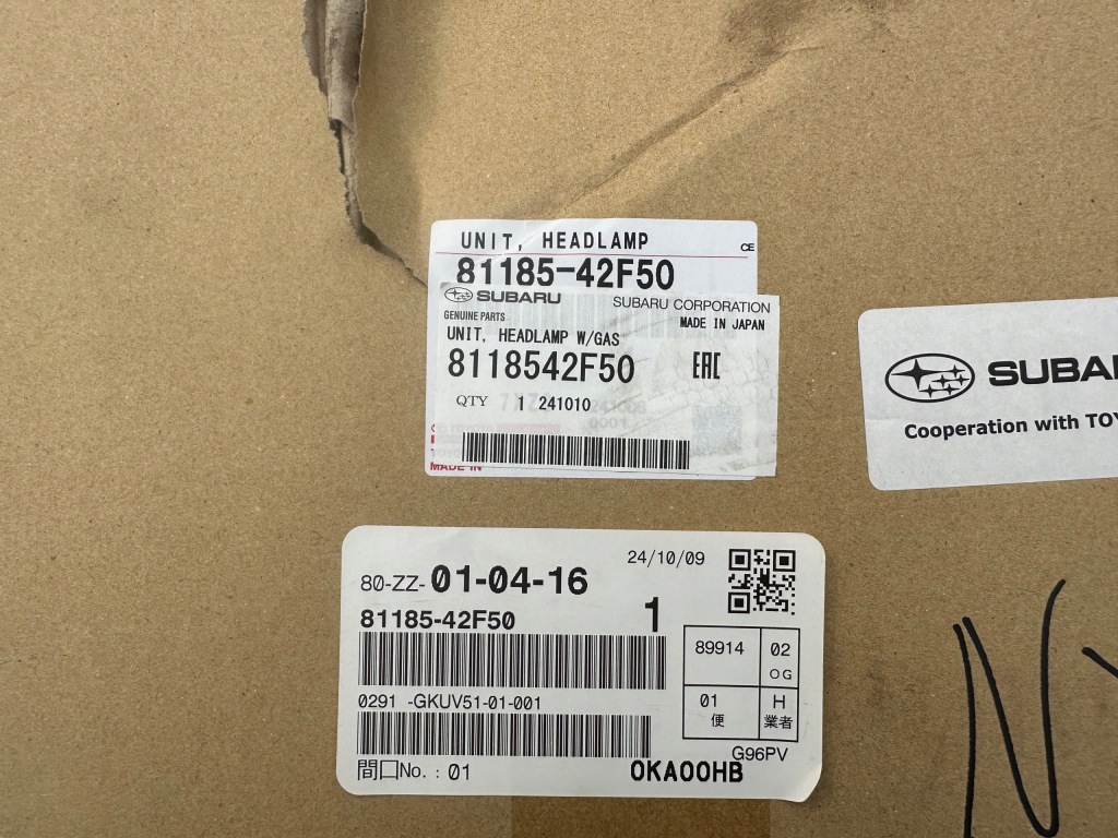 Subaru solterra лампа передняя правая full led версия европа Доставка