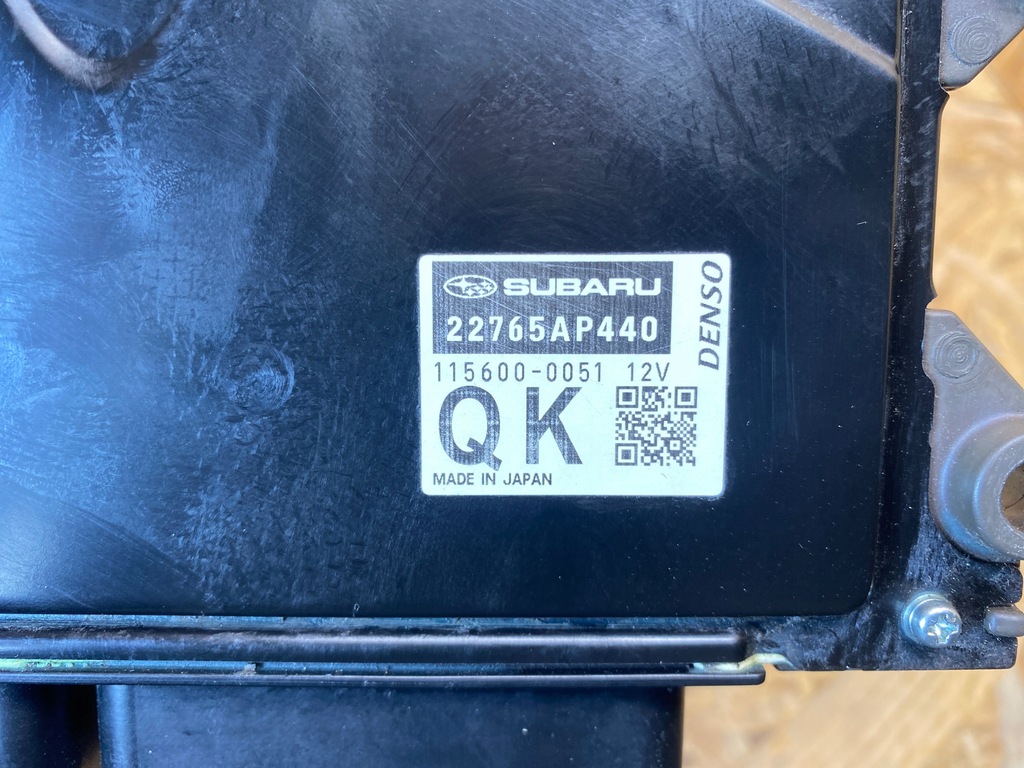 фото №10, Бортовой компьютер блок управления двигателя ecu subaru forester v sk 2.0b cvt 22765ap440