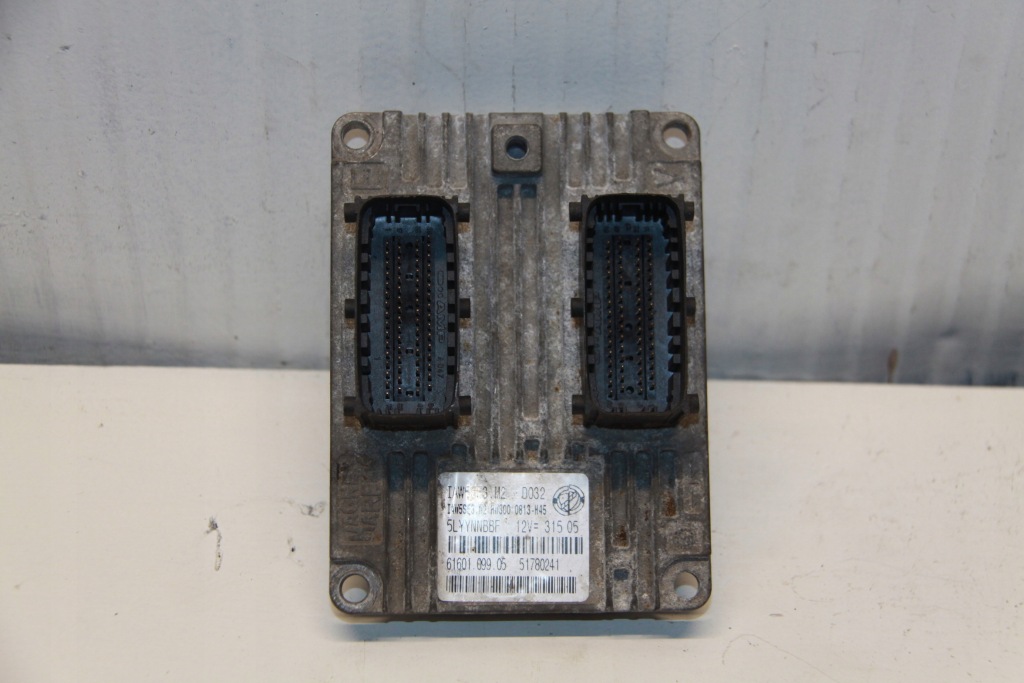 фото №1, Fiat idea punto 1.4 бортовой компьютер двигателя 51780241