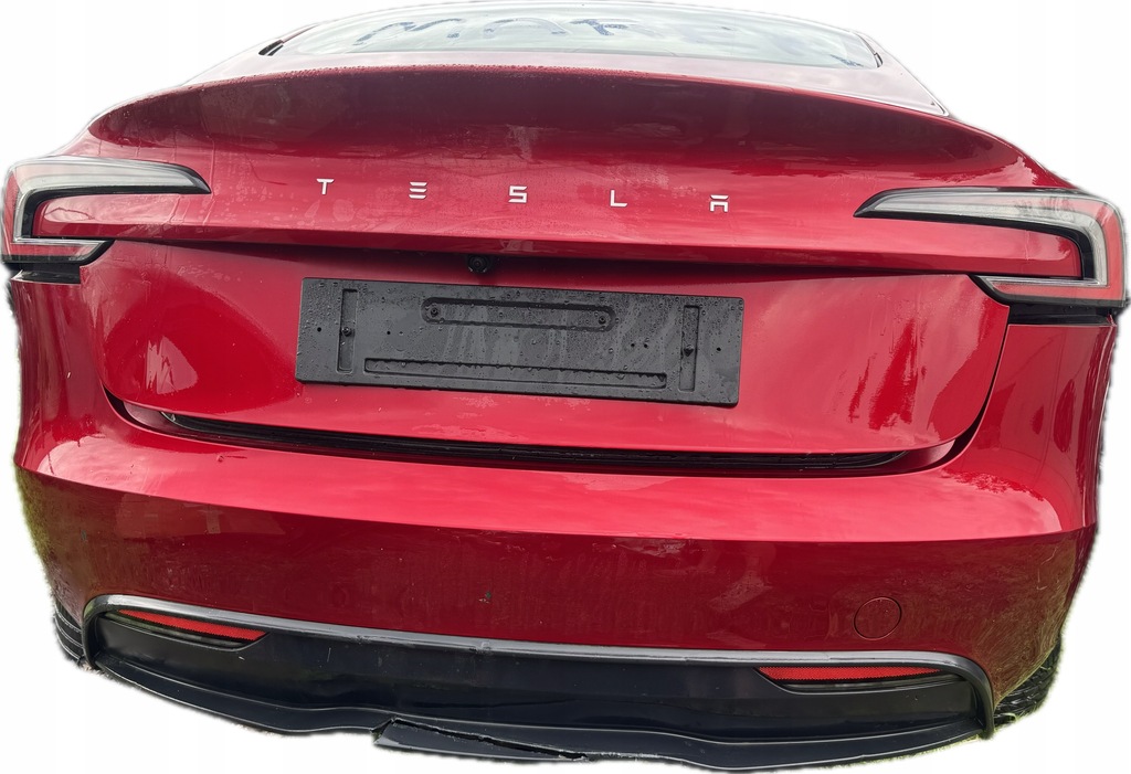 фото №12, Tesla model 3 lift 2024 highland кришка багажника багажника комплектна лампи камера