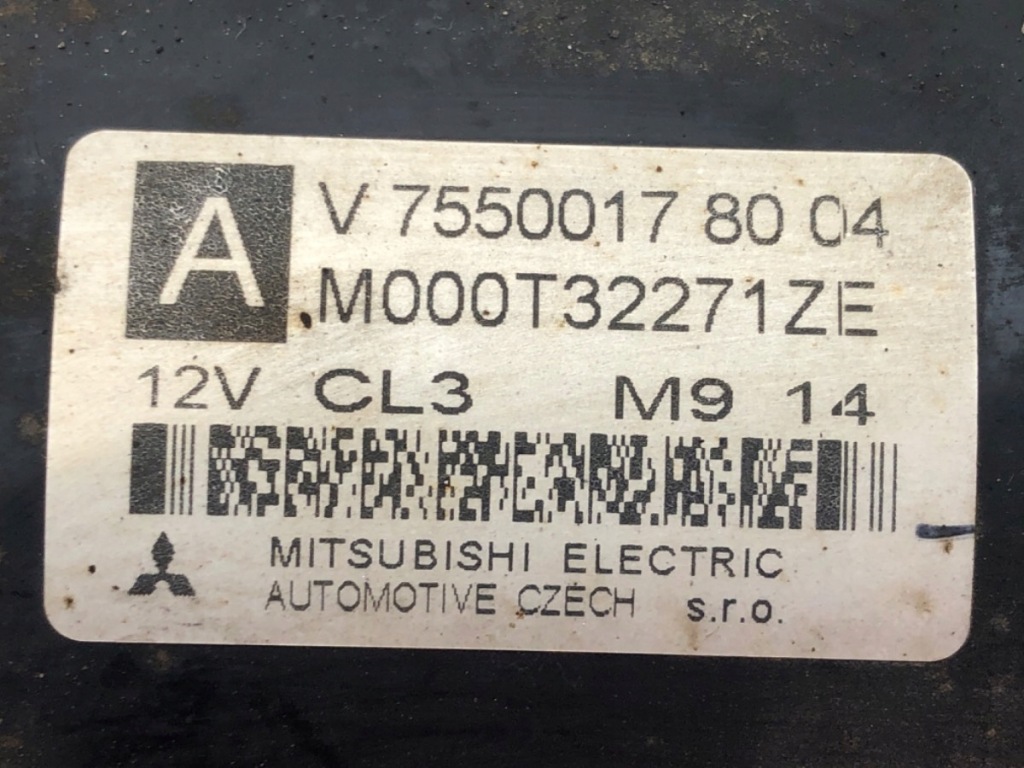 фото №5, Стартер citroen c4 picasso i v75500178004 1.6 120km 06-15