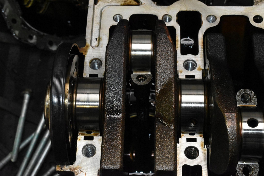 фото №14, Блок dół двигателя wał azq vw polo 4 iv 9n 1.2 12v 64 km 01-05