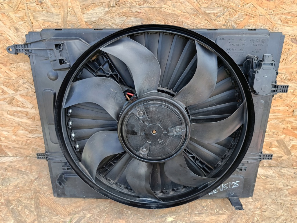 фото №11, Mercedes glc x253 15- вентилятор вентилятор радіатора демонтаж a0995052100