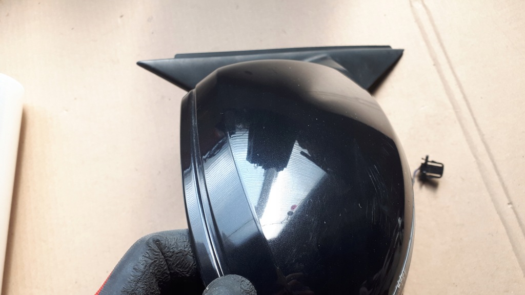 фото №13, A6 c7 зеркало правое перед 16 pin фотохромный lz9y