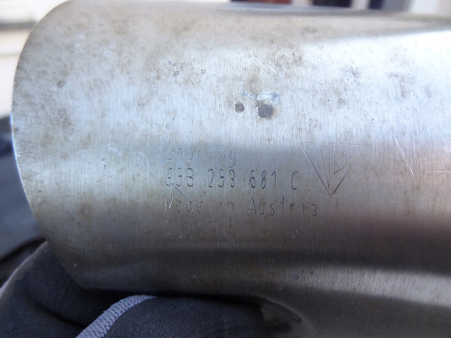 фото №11, Левая наконечник выхлоп 95b253681c porsche macan