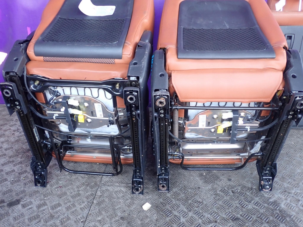 фото №14, Kia sportage ii сидіння комплект перед правий лівий водія заднє сидіння шкіра